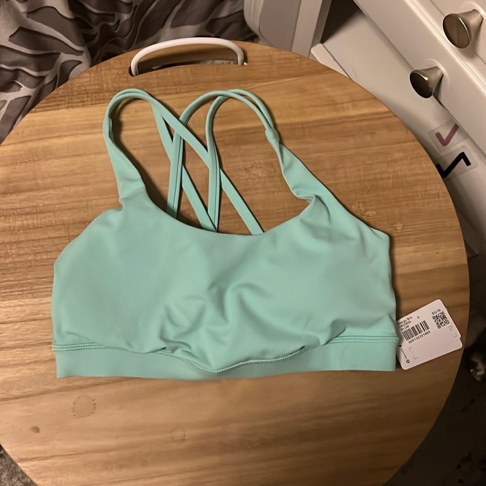NWT WILD MINT ENERGY BRA LULULEMON